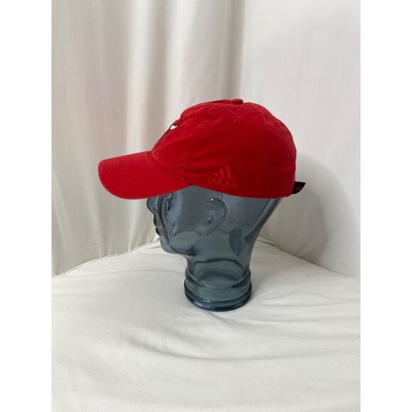 Adidas Chicago Bulls Hat Red Cotton Easy Adjustable NBA Adult One Size - Picture 4 of 12
